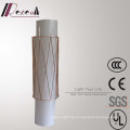 European Hotel Decorative Acrylic Cylinder Copper Bedside Wall Lamp